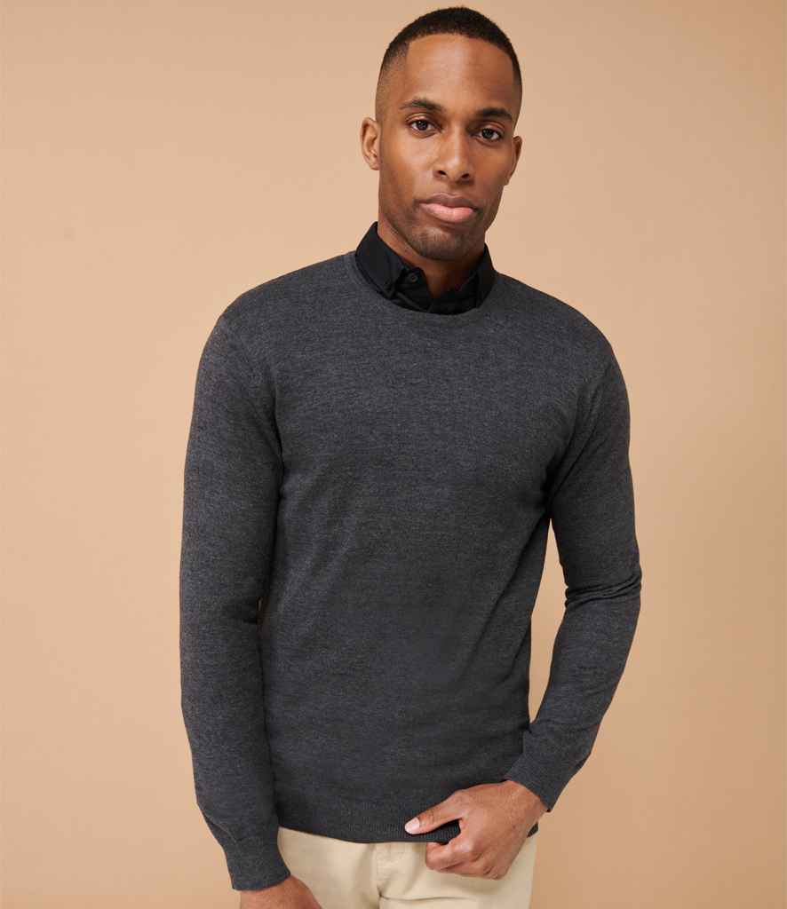 Henbury zip neck 2025 sweatshirt